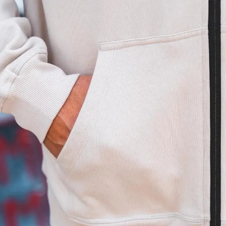 Zip Up Hoodie - Organic Cotton Hooded Sweater