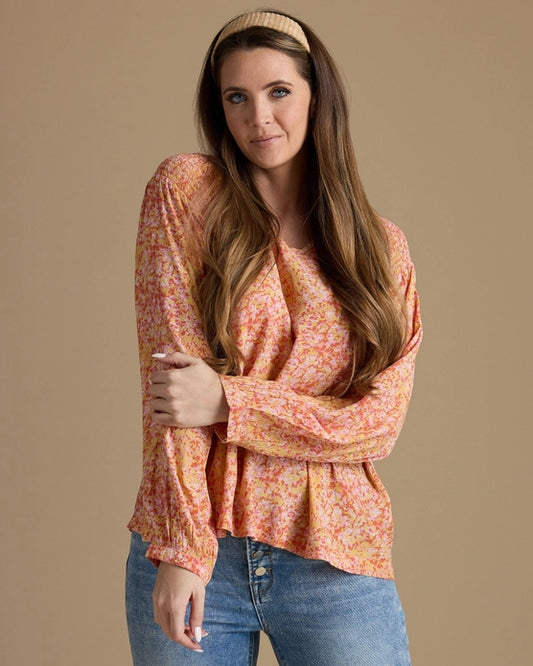 Sunkissed Smocked Blouse