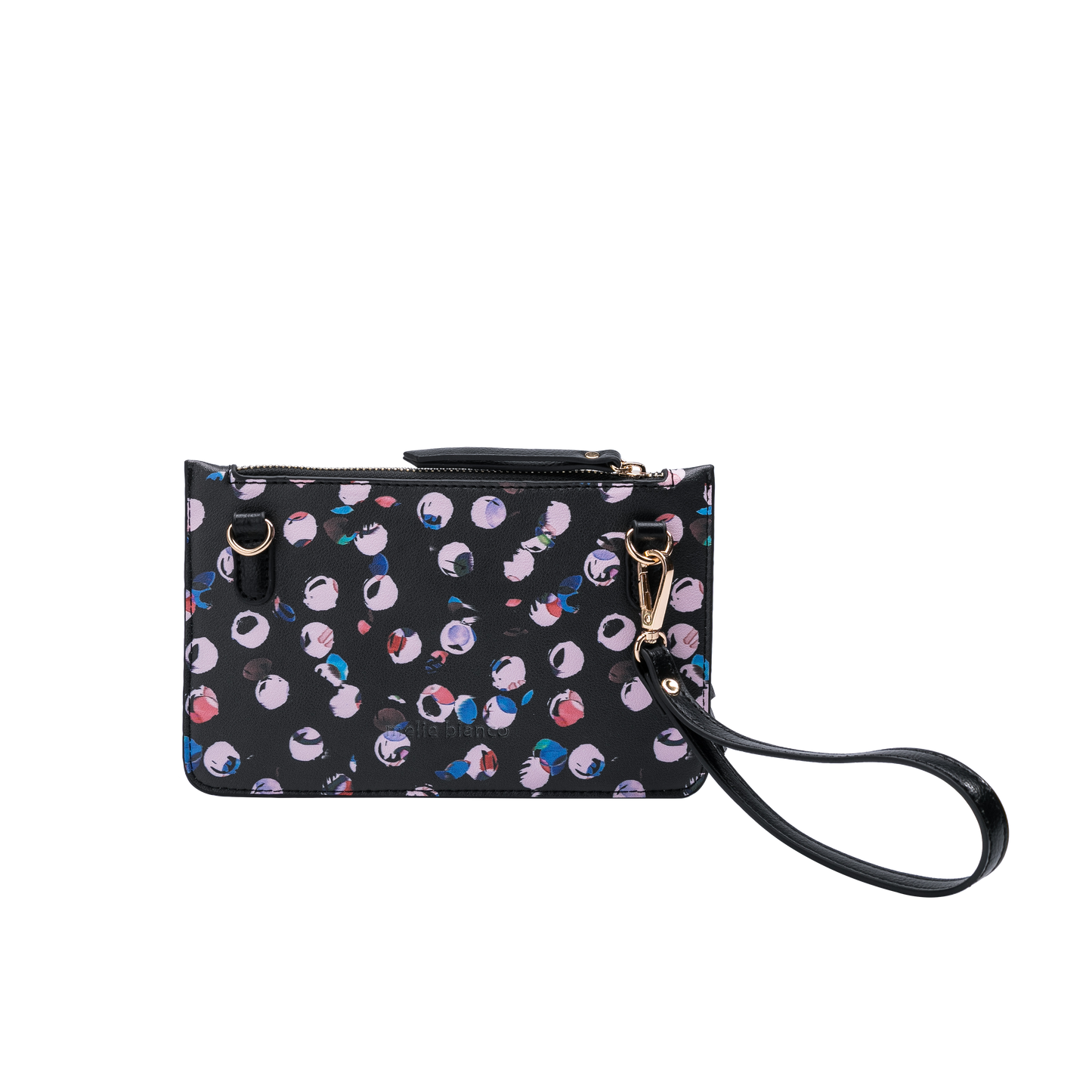 Farrah Dots Mini Crossbody Wristlet