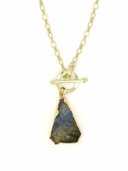 Simple Luxury Necklace - Labradorite