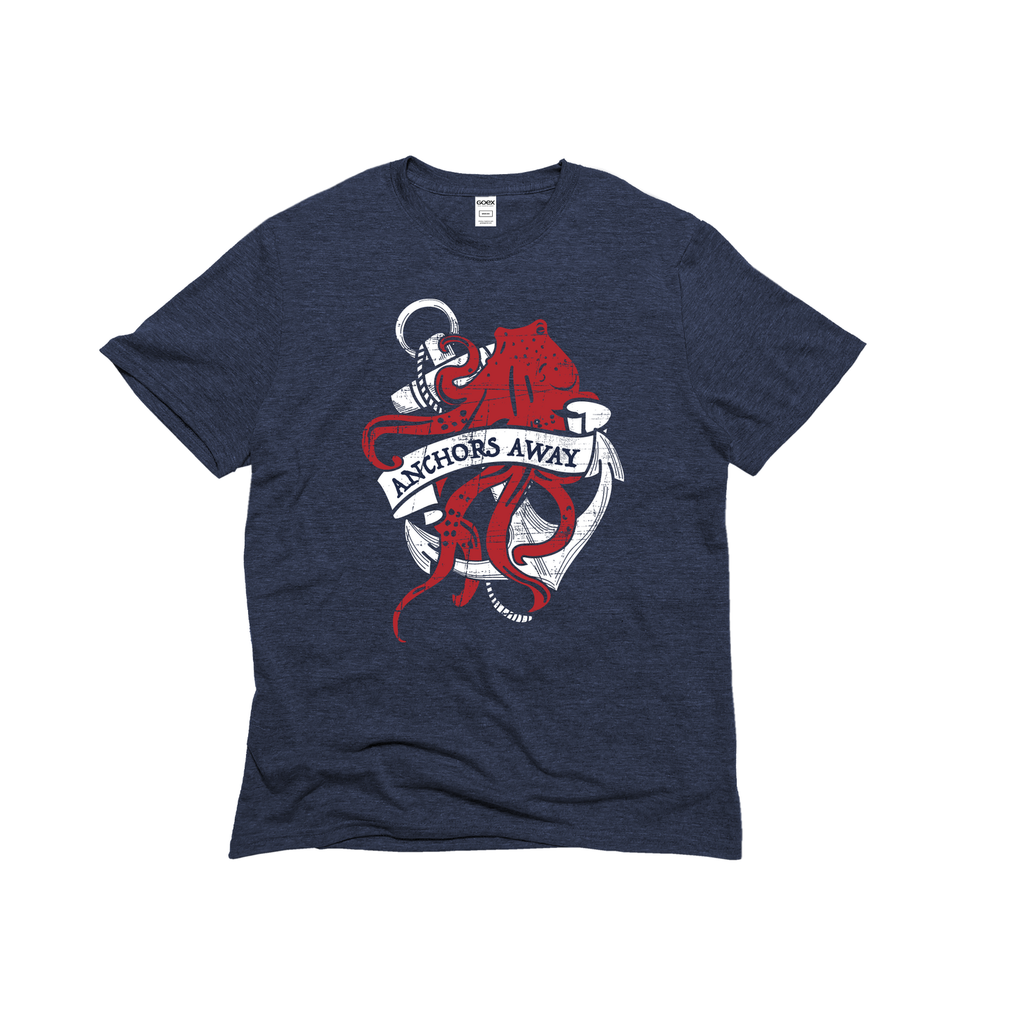 Anchor Octopus Graphic Unisex T-shirt