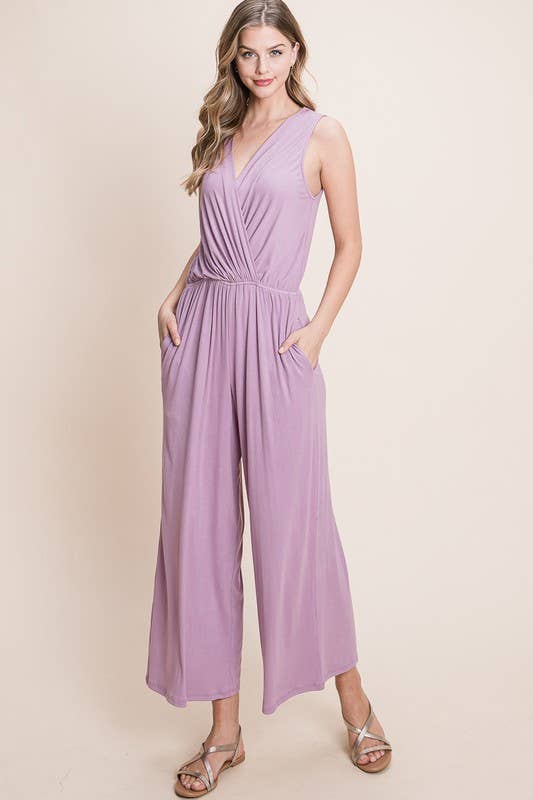 Modal Sleeveless Jumpsuit